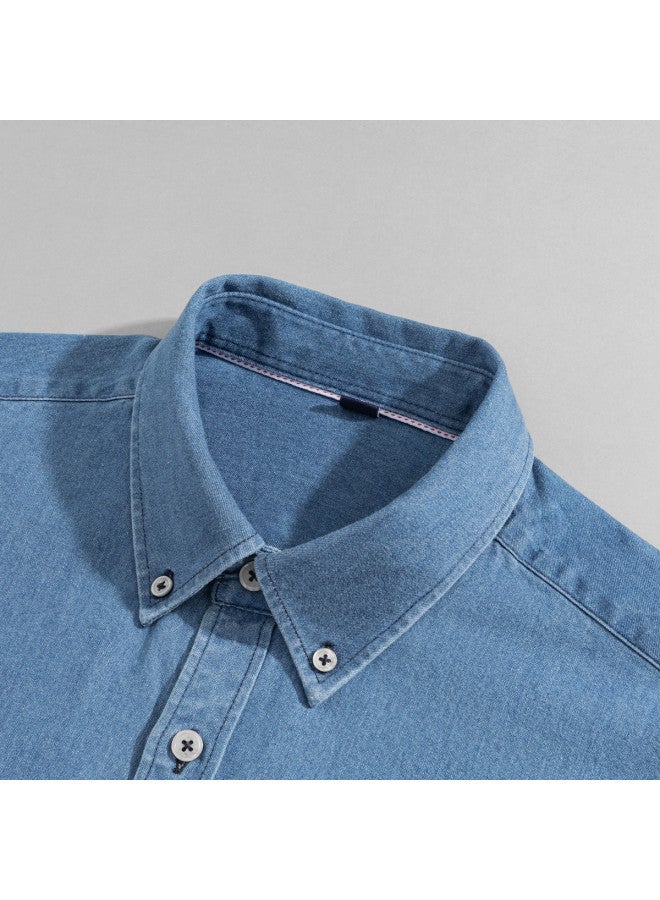 Fapai Spring And Autumn Men's Single-wear Denim Jacket Men's Casual Versatile Denim Shirt Men - Image 3